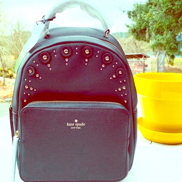 kate spade Bags Kate Spade Leather Backpack Poshmark